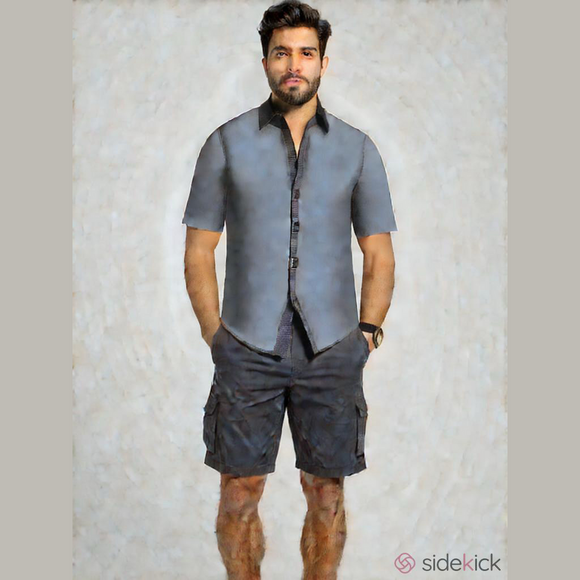 Disney Other - Disney Shorts Men"s M  Black  Elastic Waist Nylon Belted  Lightweight